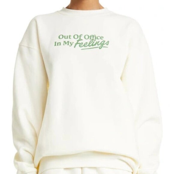 NWOT MAYFAIR NEW OUT OF OFFICE CREW S/M - Picture 2 of 6